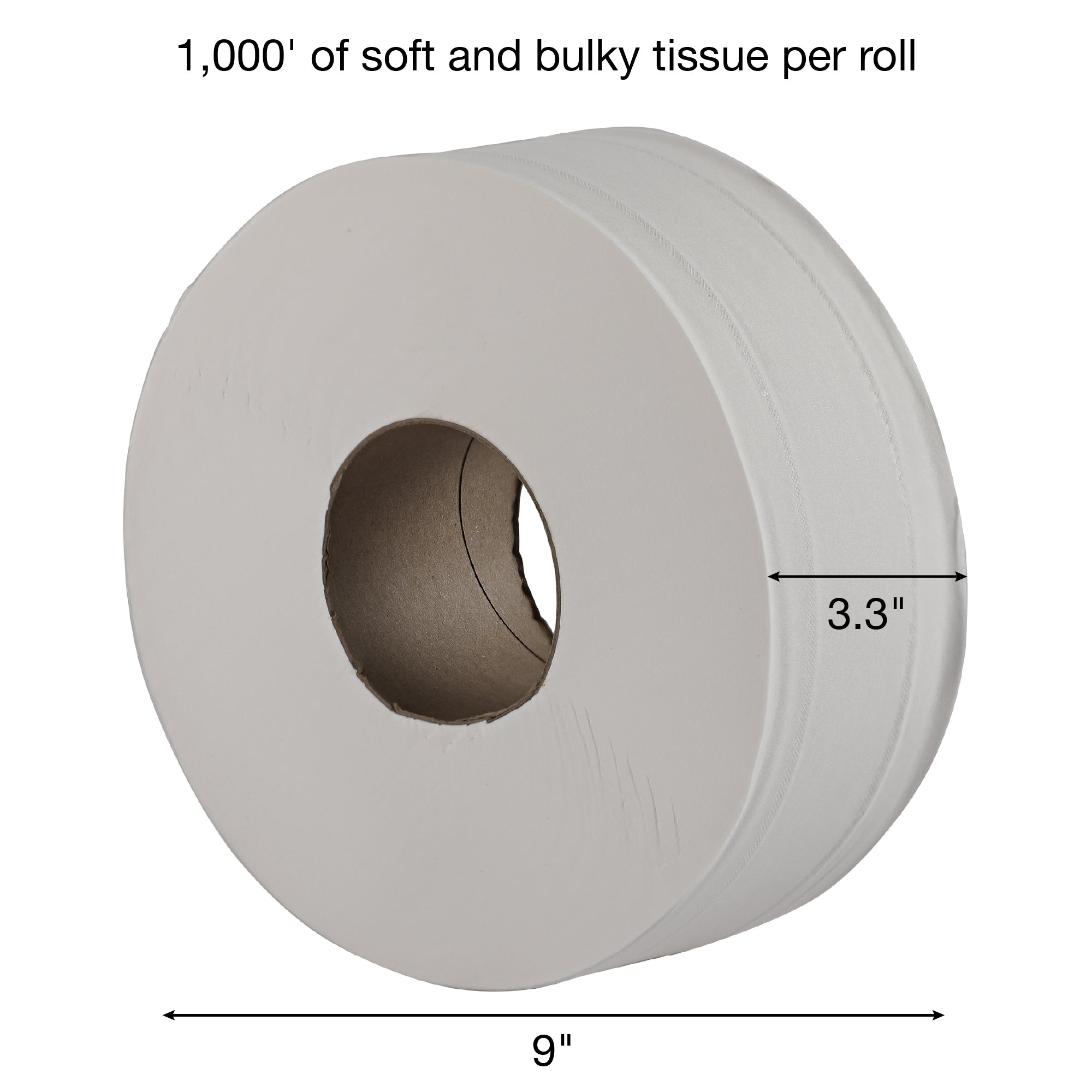 Xpress XPCJT121000 Tissue  - 12 Rolls per Carton