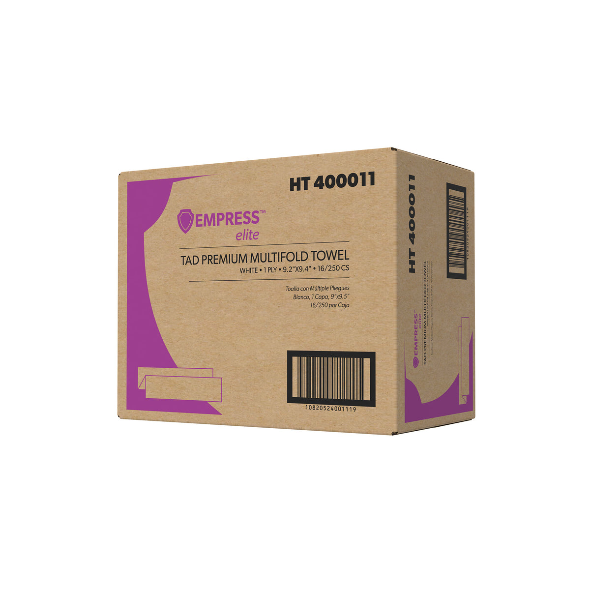 Xpress XPCHT400011 – White Multifold Towel -  4000 sheets per Carton