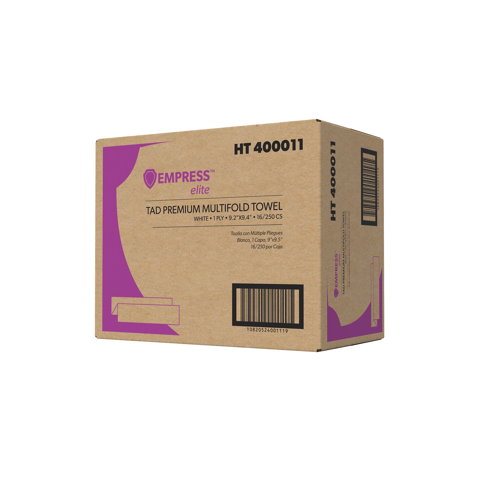 Xpress XPCHT400011 – White Multifold Towel -  4000 sheets per Carton