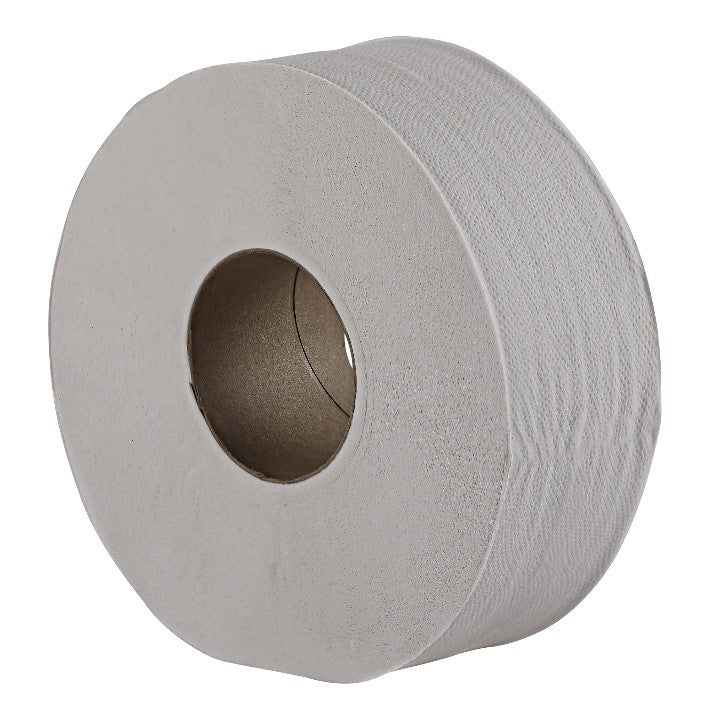 Xpress XPC2025 Jumbo Roll Bath Tissue 2 Ply White - Case of 12 Rolls