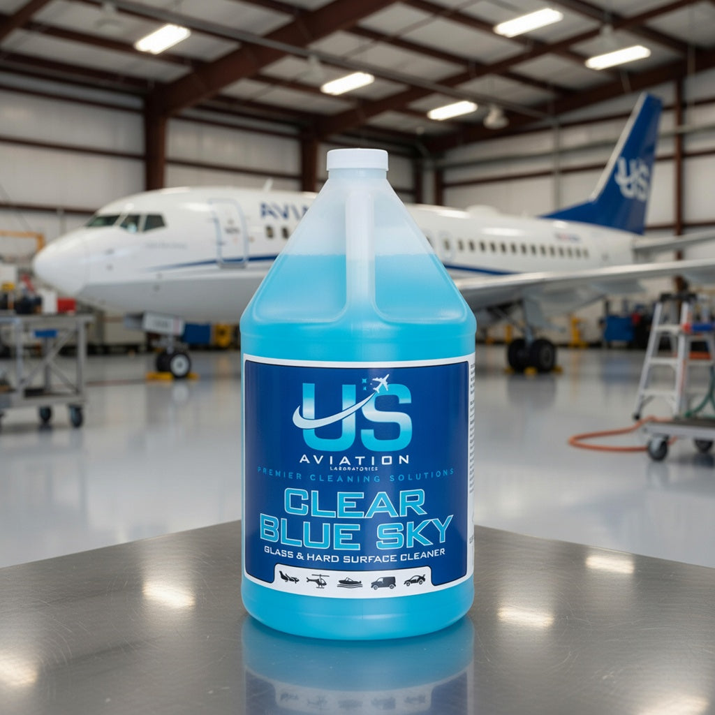 US Aviation Labs Clear Blue Sky Glass & Surface Cleaner - 1 Gallon