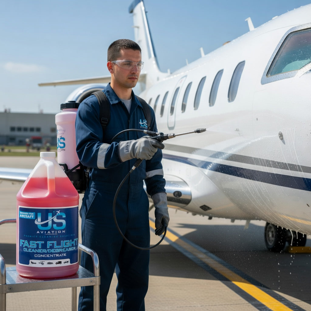 US Aviation Labs Fast Flight Cleaner & Degreaser (Concentrate) 1 Gallon