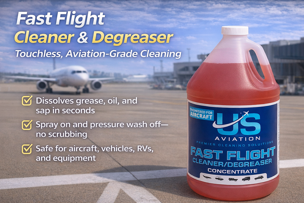 US Aviation Labs Fast Flight Cleaner & Degreaser (Concentrate) 1 Gallon
