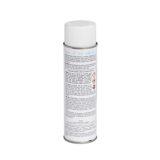 US Aviation Labs Leading Edge High-Gloss Polish Aerosol 15 Ounce Can