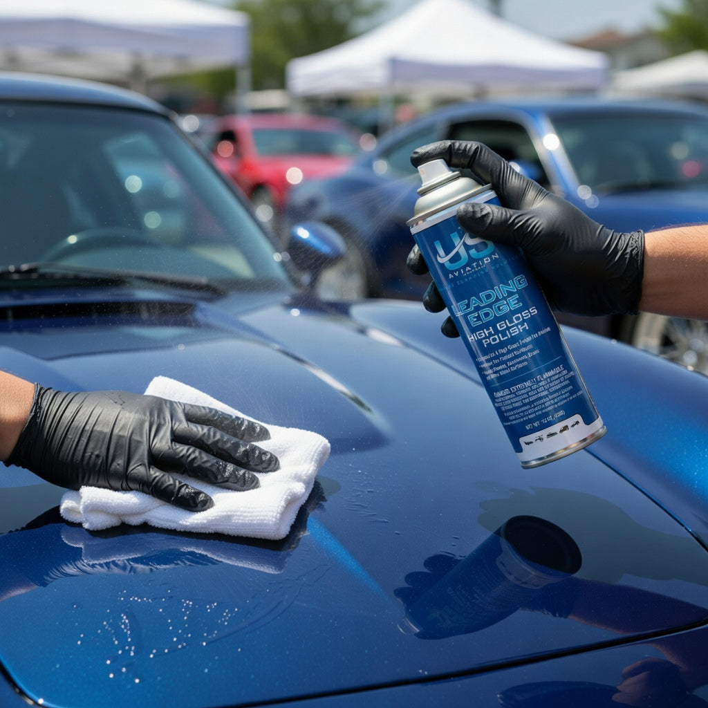 US Aviation Labs Leading Edge High-Gloss Polish Aerosol 15 Ounce Can