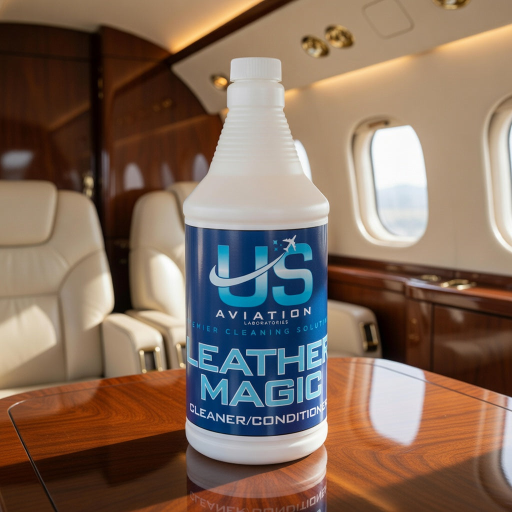 US Aviation Labs Leather Magic Cleaner & Conditioner 1 Quart