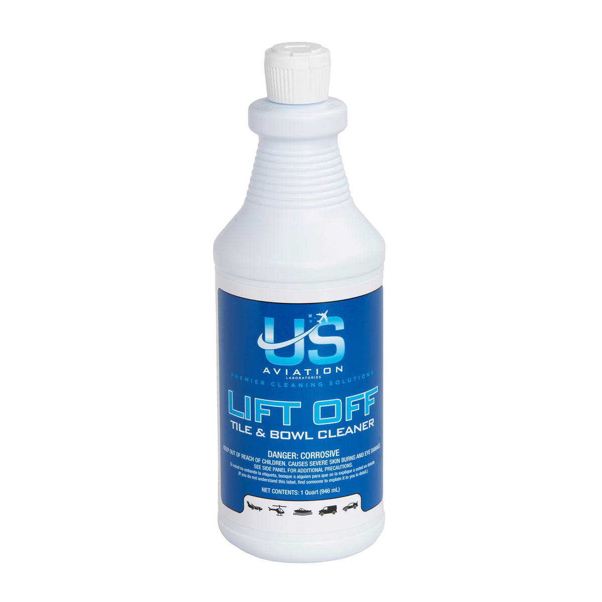 US Aviation Labs Lift Off Tile & Bowl Cleaner 1 Quart