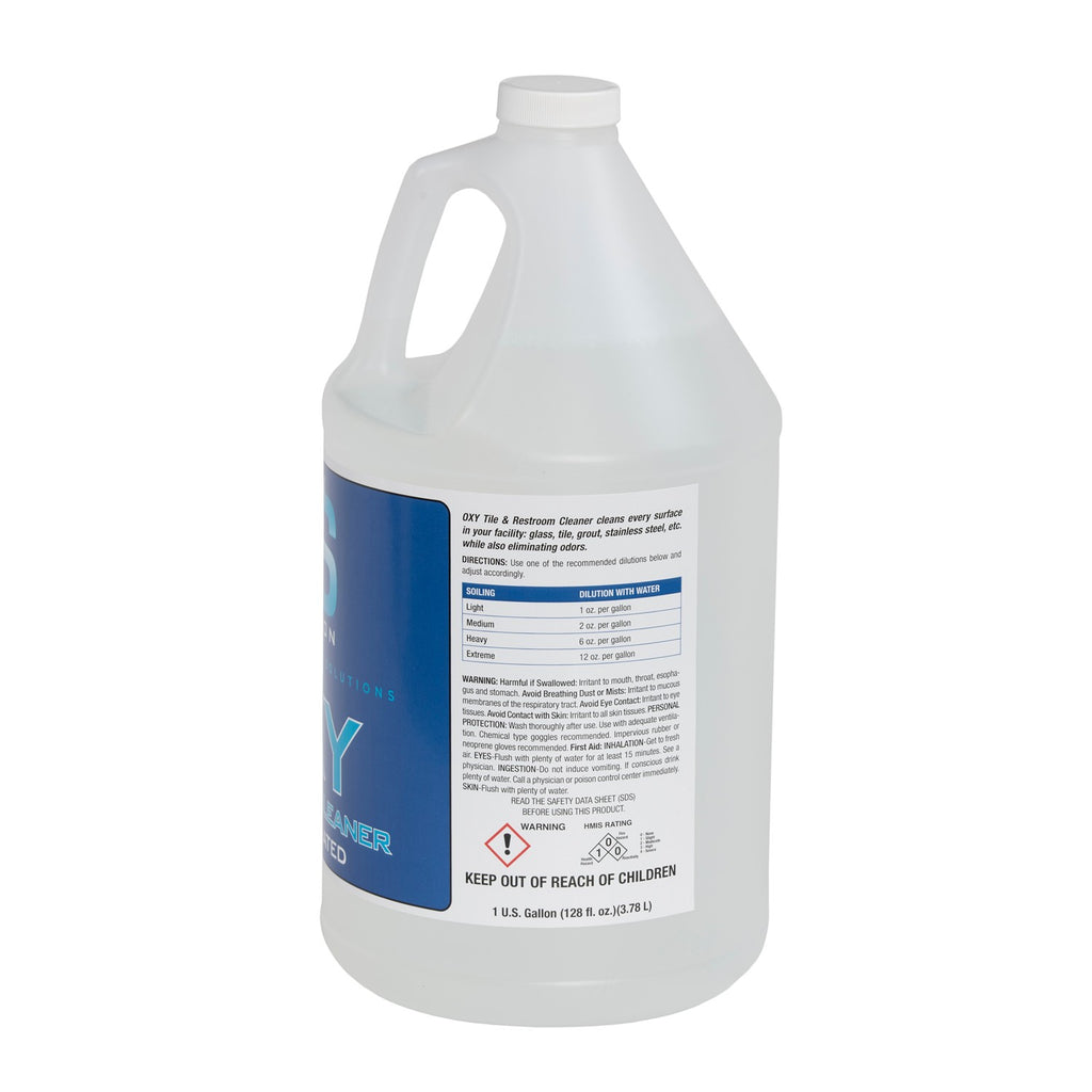 US Aviation Labs Oxy Clean Restroom Cleaner Concentrate 1 Gallon