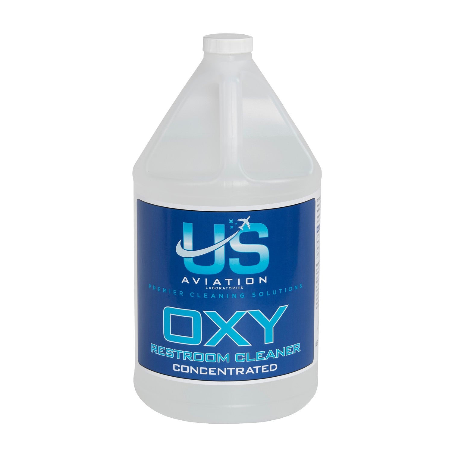 US Aviation Labs Oxy Clean Restroom Cleaner Concentrate 1 Gallon