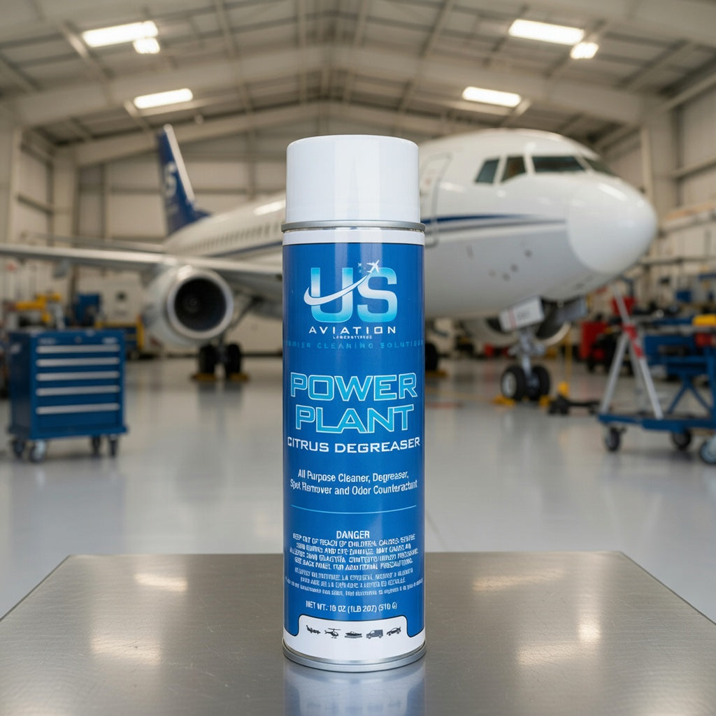 US Aviation Labs Power Plant Citrus Degreaser 19 Ounce Can